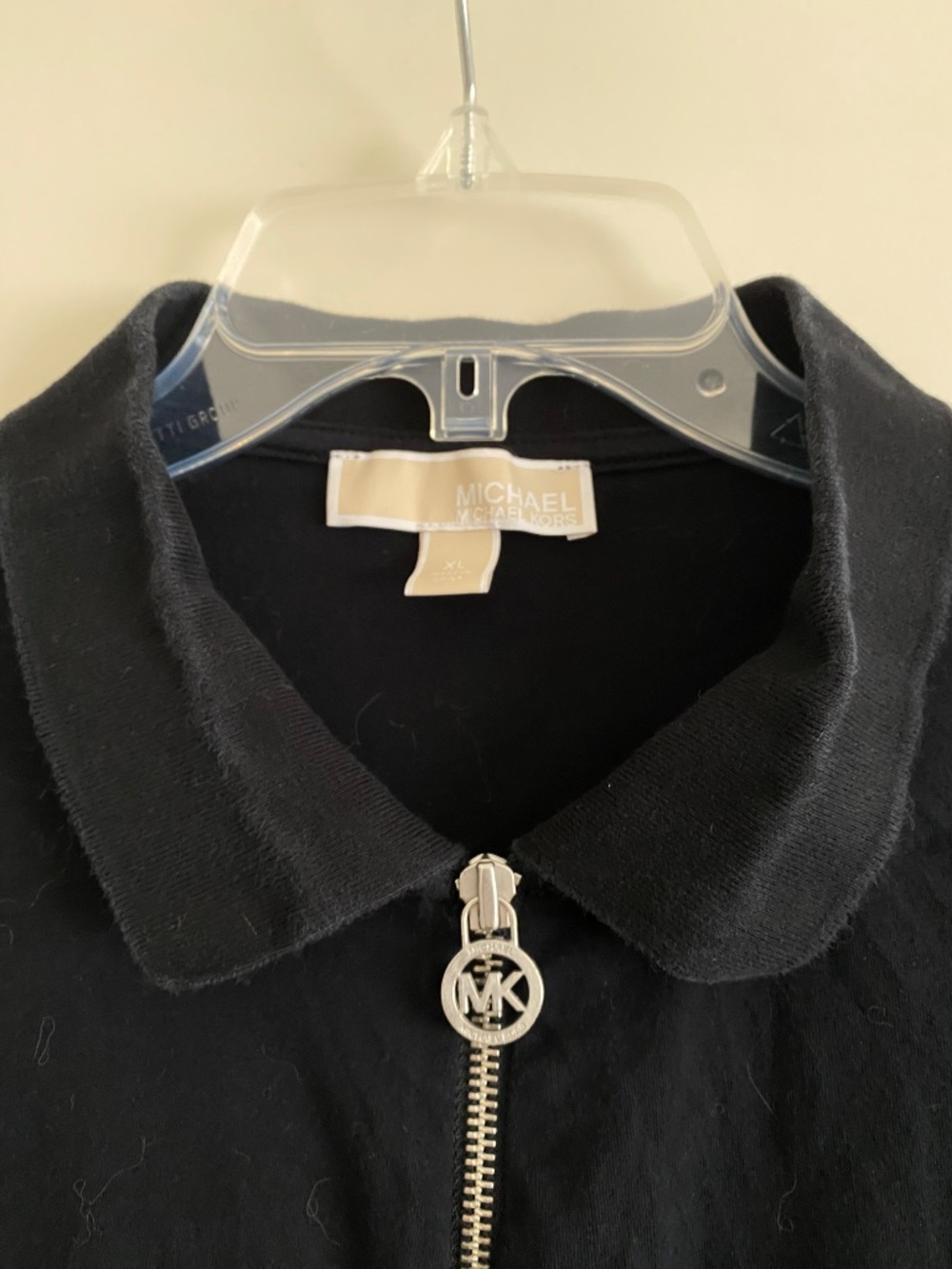 MICHAEL KORS Polo Top with Zipper Size: X-Large - Picture 9 of 9